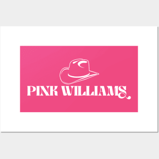 Pink Williams Name Logo Posters and Art